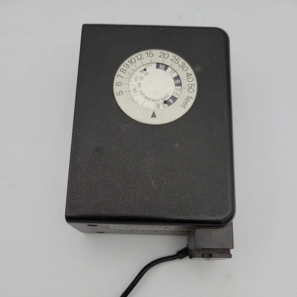 Braun F 290 Electric Flash Only No Power Supply West Germany Vintage Camera Gear